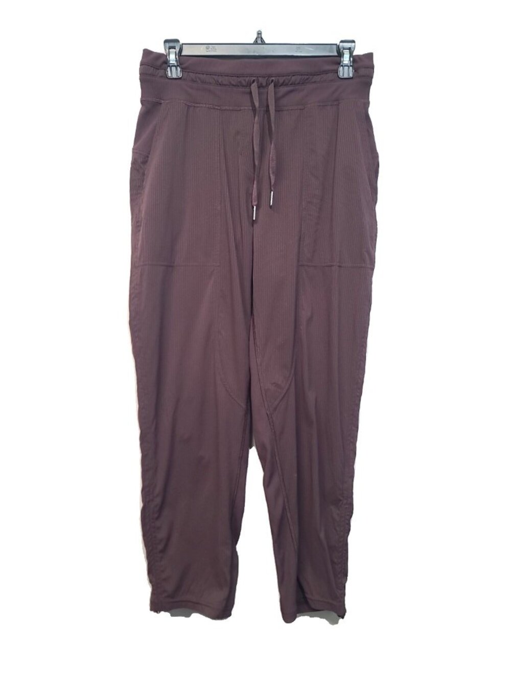 lululemon athletica Dance Studio Crop Activewear Pants Size 6 Purple EUC